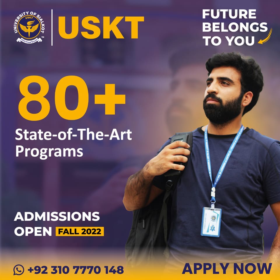 ADMISSIONS OPEN FALL 2022...!!!
